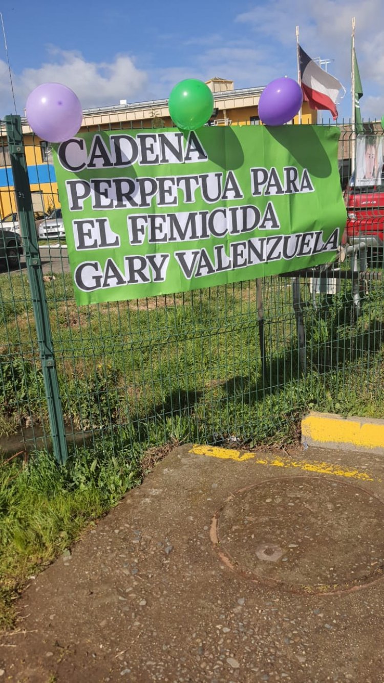 Familia y amigos de Norma Vásquez piden máximas penas para Gary Valenzuela