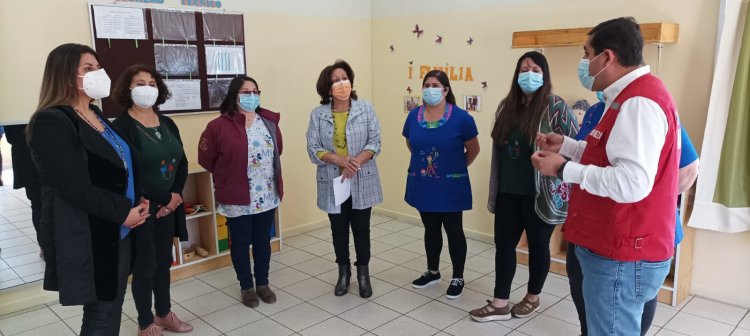 Confirman reapertura de siete jardines infantiles y la escuela “Las Violetas” en Linares