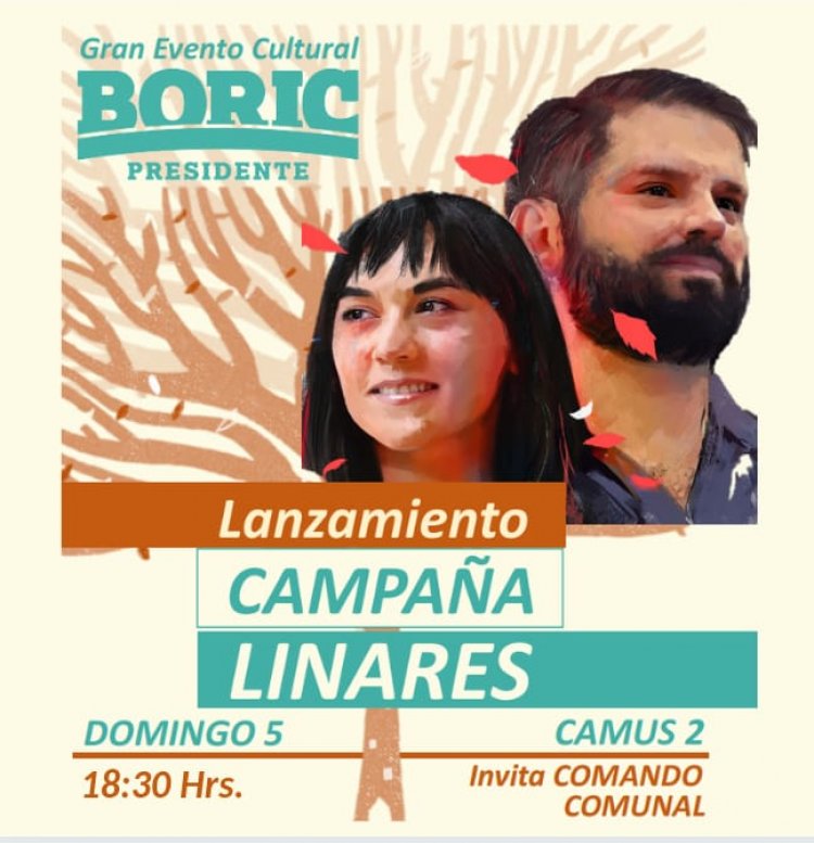 En la Villa Carlos Camus 2 será el lanzamiento de la campaña de Linares por Boric