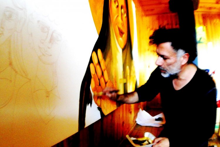 Pintor linarense Leonardo Sepúlveda Faúndez recibe Premio a la Trayectoria en Creación Artística Regional