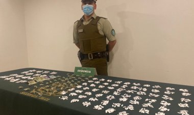 Detienen a microtraficante al interior de la población Emilio Gidi