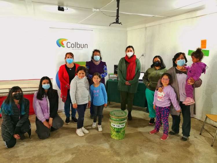 Vecinos de Colbún finalizan con éxito talleres de educación ambiental “Cuido Mi Planeta”