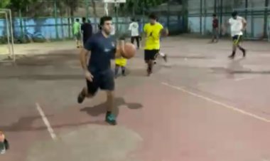 (VIDEO) Las precarias instalaciones que usa el equipo de Linares Collegues, campeón del básquetbol amateur maulino para entrenar