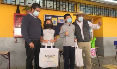 Colbún: más de tres mil estudiantes recibirán set de útiles escolares