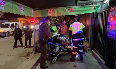 Linares: tres lesionados dejan incendio y volcamiento de camión