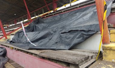 Anuncian reparación de tribuna oficial del Estadio “Tucapel Bustamante Lastra” de Linares