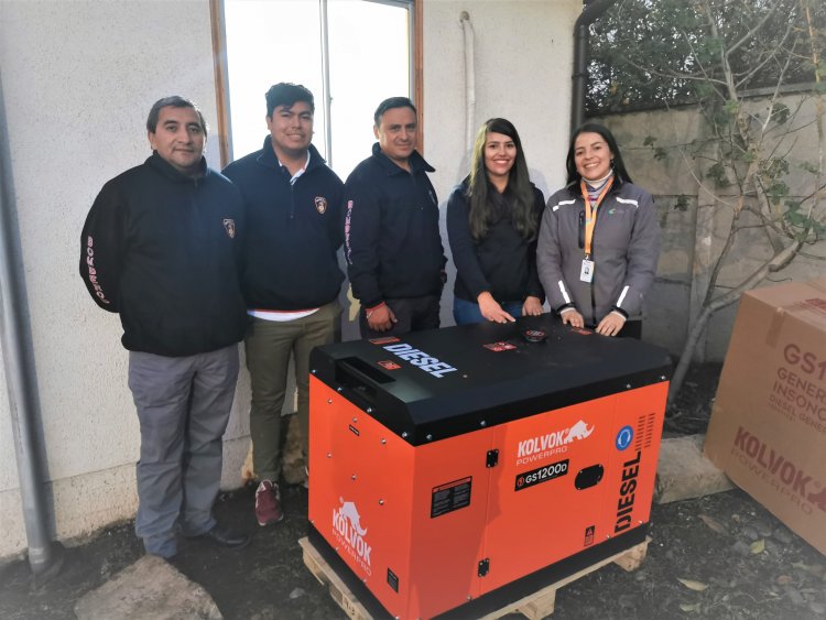 Colbún S.A. realiza donación de equipamiento prioritario a Bomberos de Yerbas Buenas y Colbún