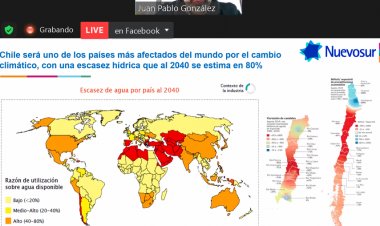 Nuevosur expone desafíos del cambio climático y acciones desarrolladas para enfrentar la sequía estructural