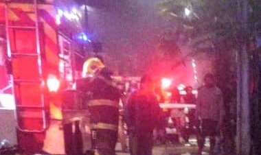 Dos heridos, uno con riesgo vital deja confuso incidente y posterior incendio al interior del sector Nuevo Amanecer