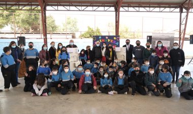 GORE Maule entregó 48 lavamanos portátiles a escuelas de Yerbas Buenas