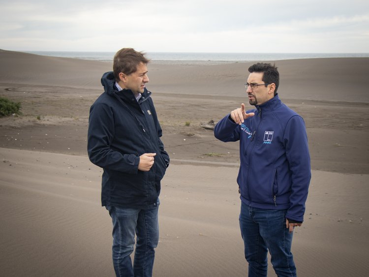 Bienes Nacionales realizó fiscalización de terreno y acceso en dunas de Putú