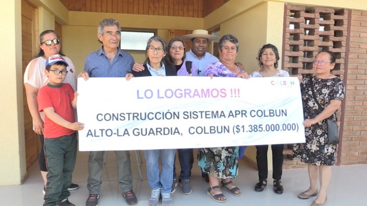 Colbún: anuncian APR para el sector  La Guardia-Colbún Alto
