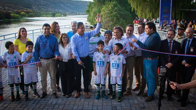 San Javier inauguró Parque Bordeo Río