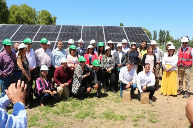 Inauguran proyecto fotovoltaico en liceo agrícola de Yerbas Buenas
