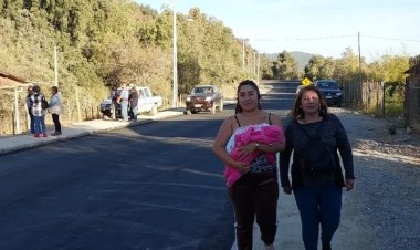 MOP proveerá de pavimento y agua potable al sector de Pejerrey en Linares