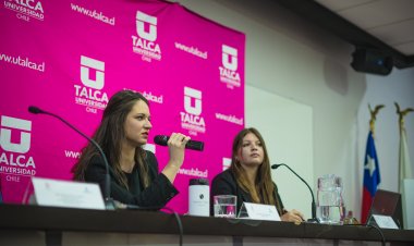 Irina Karamanos reflexionó en la UTalca sobre el feminismo   en espacios de poder