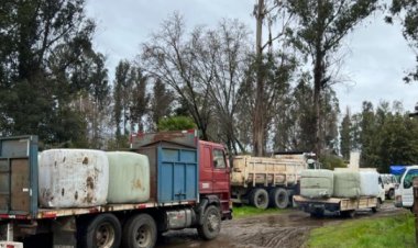 FEDELECHE entrega valioso aporte a pequeños ganaderos de la precordillera linarense afectada por los mega temporales