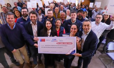 Gobierno entregó bonos por $6.280 millones a canalistas del Maule para la rehabilitación de infraestructura de riego dañada en la emergencia