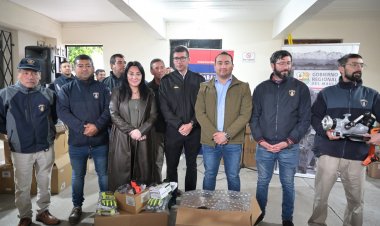 Gobierno entrega equipamiento forestal a los 30 Cuerpos de Bomberos del Maule