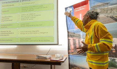 Campaña alto al fuego: Departamento de protección contra incendios forestales de CONAF concluyó capacitaciones en tres provincias del Maule