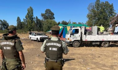 Linares: desalojan comunidad gitana desde las inmediaciones de la Villa Carlos Camus V