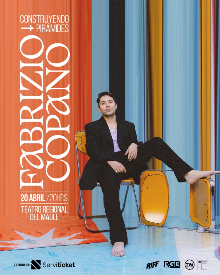 Fabrizio Copano se presentará en Teatro Regional del Maule