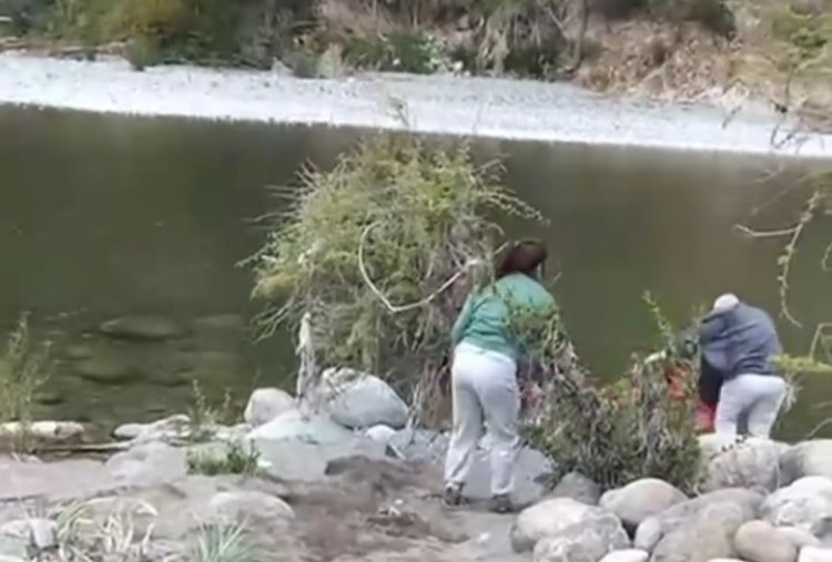 Linares: mujer empuja a adulto mayor a las aguas del río Achibueno asegurando que sector “Playita” en Pejerrey es recinto privado