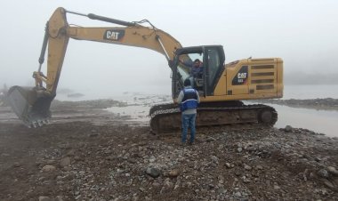 DGA Maule ejecuta programa de fiscalización de extracción de áridos durante los fines de semana