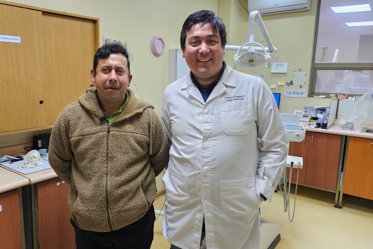 Paciente adulto del HRT puede abrir su boca nuevamente gracias a prótesis maxilofacial