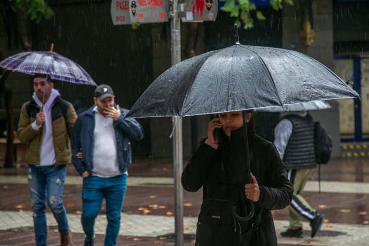 Hasta 40 milímetros de lluvia   podrían caer entre jueves y viernes