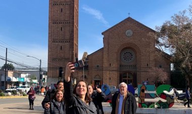 Senadora Vodanovic y presidenta del PS proclamó a Michael Concha como candidato  a alcalde de Linares