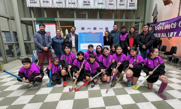 Linares tendrá la primera cancha de hockey césped de la Región del Maule