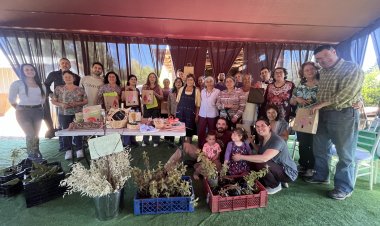Mujeres rurales de la región del Maule, participan en intercambio de experiencias en el uso de plantas medicinales