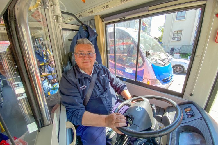 Buses &quot;rojos&quot; de cumpleaños: cuatro años cumple el sistema de transporte gratuito de Talca con más de 500 mil usuarios movilizados