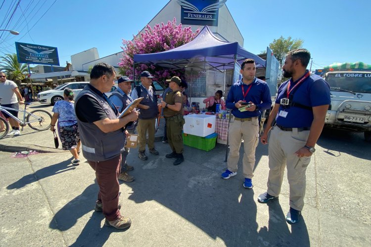 Operativo conjunto despeja comercio irregular en zonas concurridas