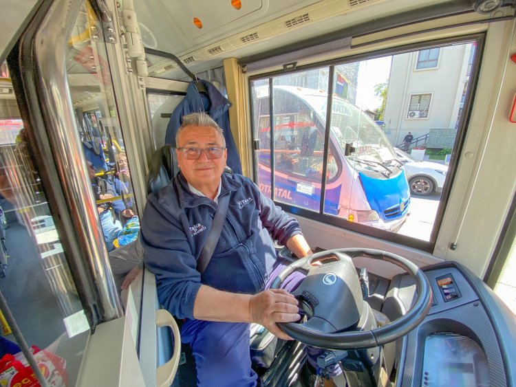 Buses "rojos" de cumpleaños: cuatro años cumple el sistema de transporte gratuito de Talca con más de 500 mil usuarios movilizados