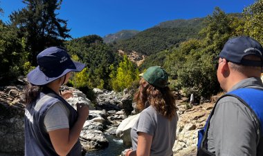 (VIDEO) Embalse Ancoa: autoridades realizan visita inspectiva a Estero La Sombra tras intervención que produjo rodados en la zona