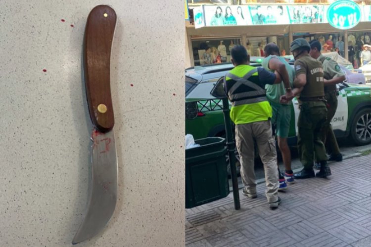 Sujeto con transtorno mental ataca a funcionaria con arma blanca en Linares