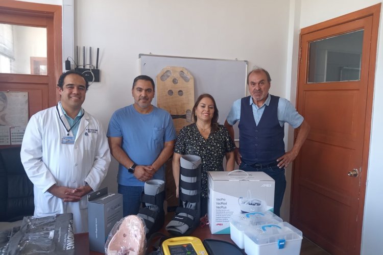 Fundación Te Apoyamos dona equipamiento médico de emergencia al Servicio de Salud de Cauquenes