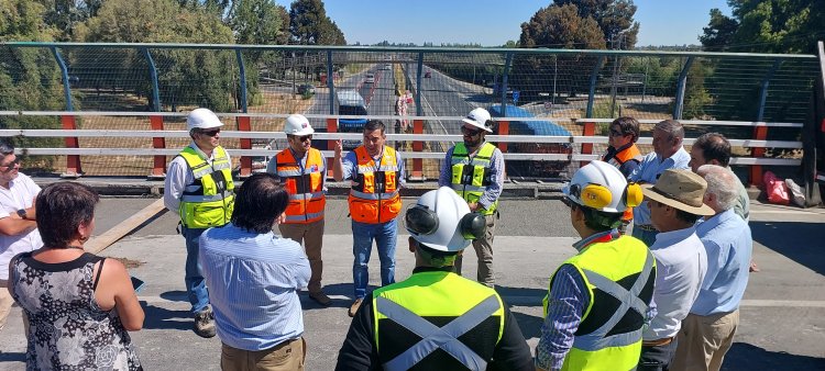 MOP anuncia próxima habilitación del enlace Retiro de la Ruta Cinco sur