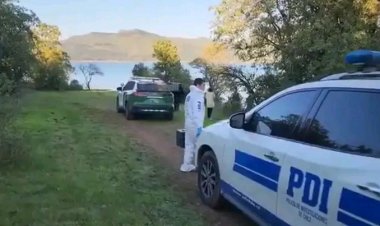 (VIDEO) PDI investiga hallazgo de feto en la ribera del Lago Machicura
