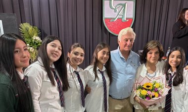 Sobreviviente de la tragedia de Los Andes en 1972: Roberto Canessa inspira a estudiantes y comunidades educativas de Linares en charla en el Colegio Alborada