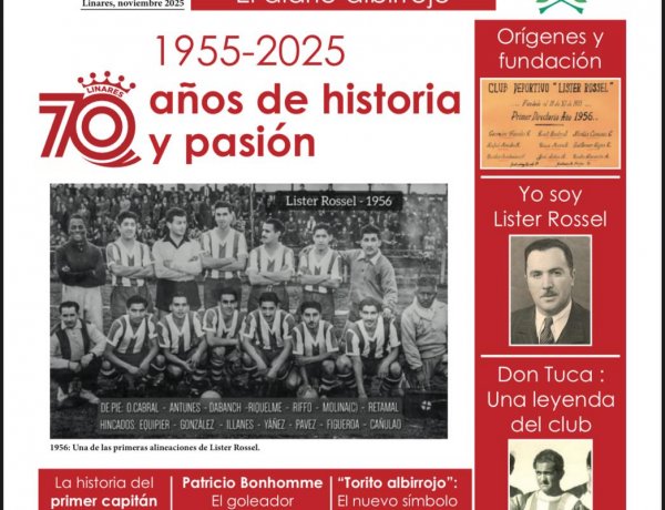 Un libro y un diario para celebrar los 70 años de Deportes Linares