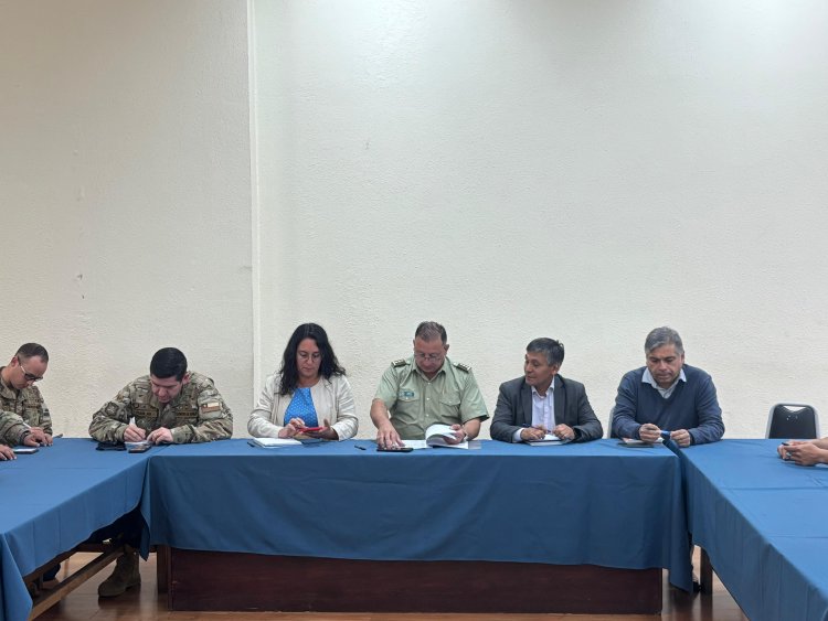 Delegación Presidencial de Linares realiza reunión de coordinación por elecciones presidenciales y parlamentarias