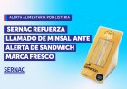 SERNAC refuerza el llamado de MINSAL ante alerta sanitaria por listeria en sándwich marca Fresco
