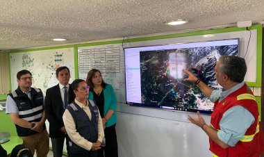 (VIDEO) Tras complicaciones geográficas y climáticas: Senadora Vodanovic aseguró que ‘’brigadistas CONAF entrarán hoy’’ al combate del incendio en Pejerrey