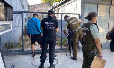 Tres sujetos fueron detenidos tras procedimiento de Seguridad Pública