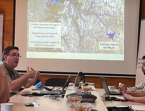 Junta de Vigilancia del Río Maule avanza en la definición de un modelo de operación sustentable para la Laguna del Maule