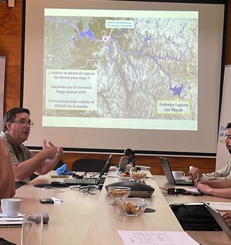 Junta de Vigilancia del Río Maule avanza en la definición de un modelo de operación sustentable para la Laguna del Maule