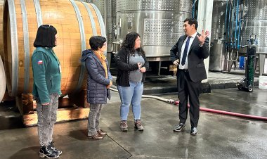 SEREMI de Agricultura lidera en fiscalización a bodega elaboradora de vino